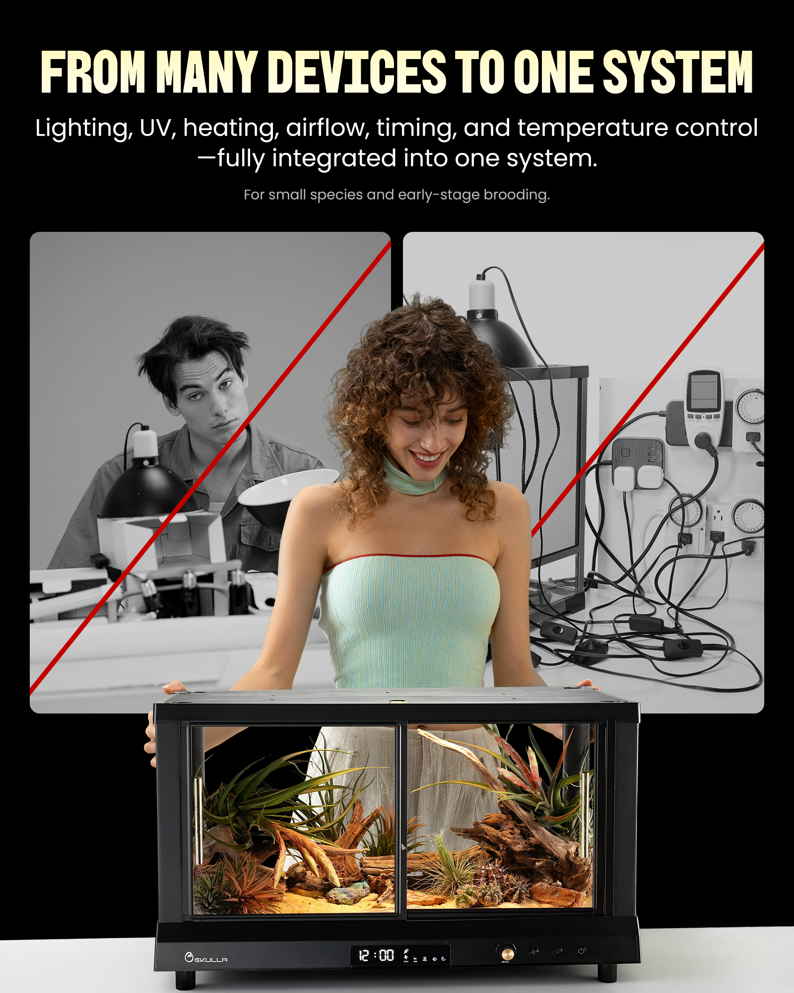 EKULLA Omni Tank | All-in-One Enclosure: City Pet 1