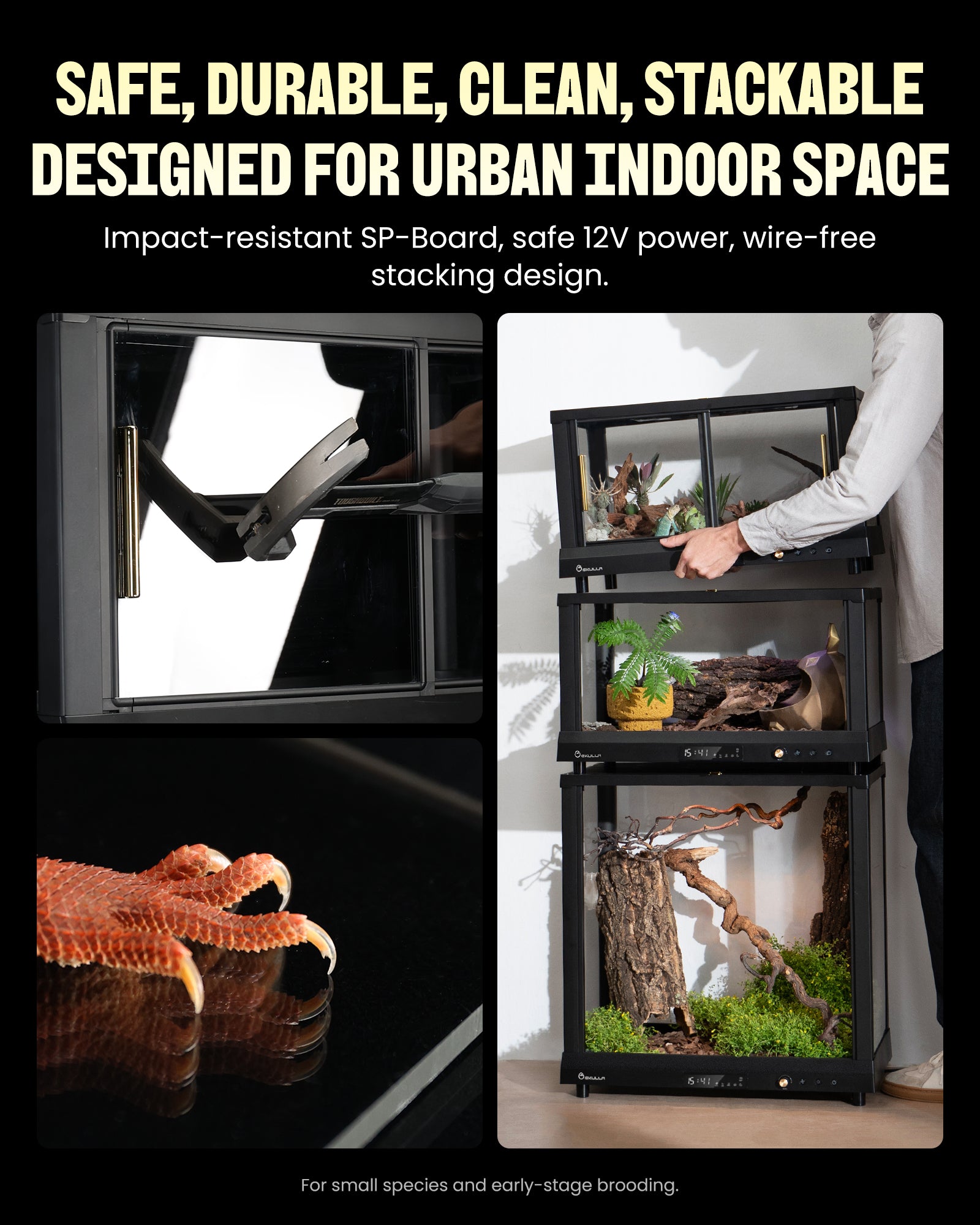 Ekulla Omni Tank | All-in-One Enclosure: City Pet - Series(PLUS)