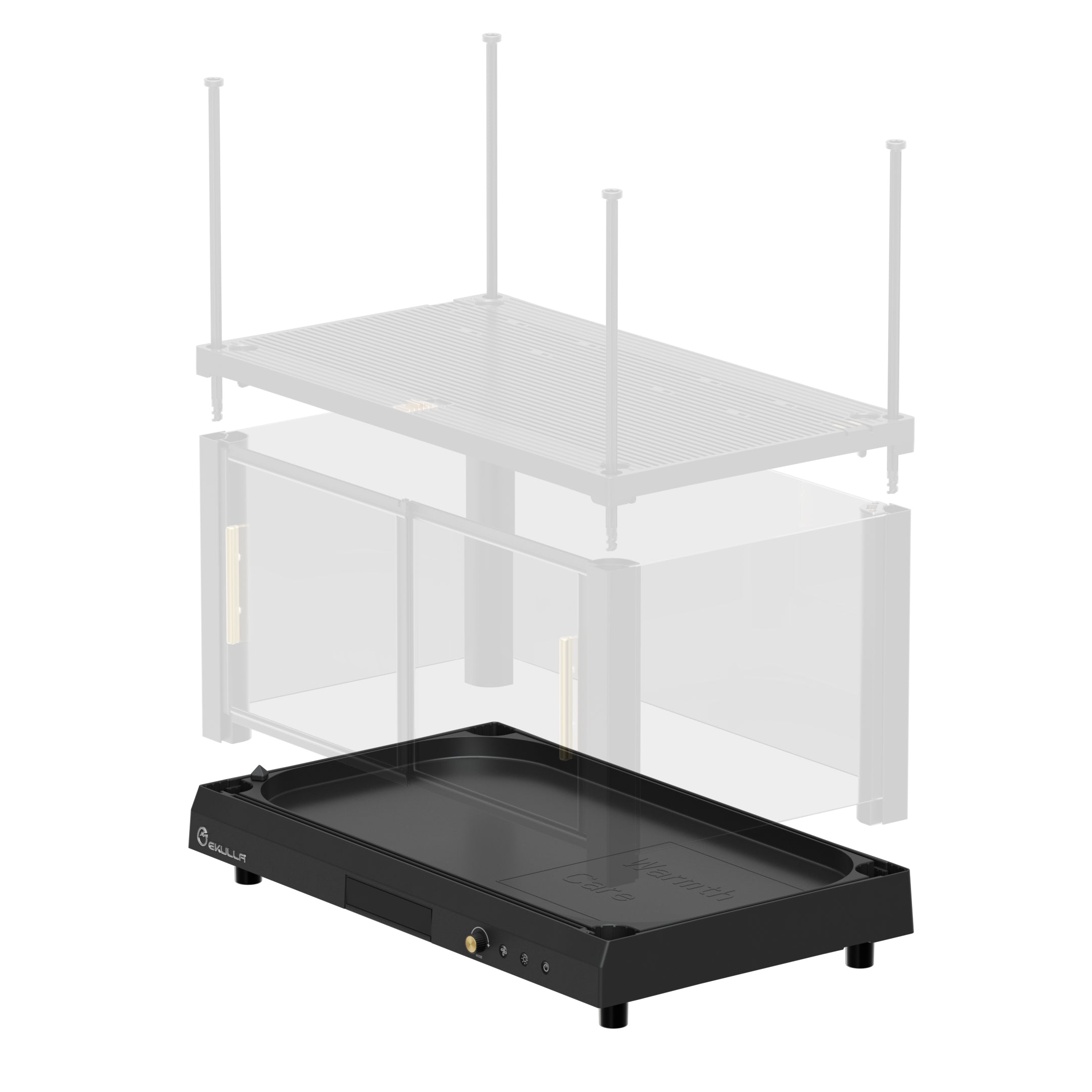 ekulla reptiles tank Base installation