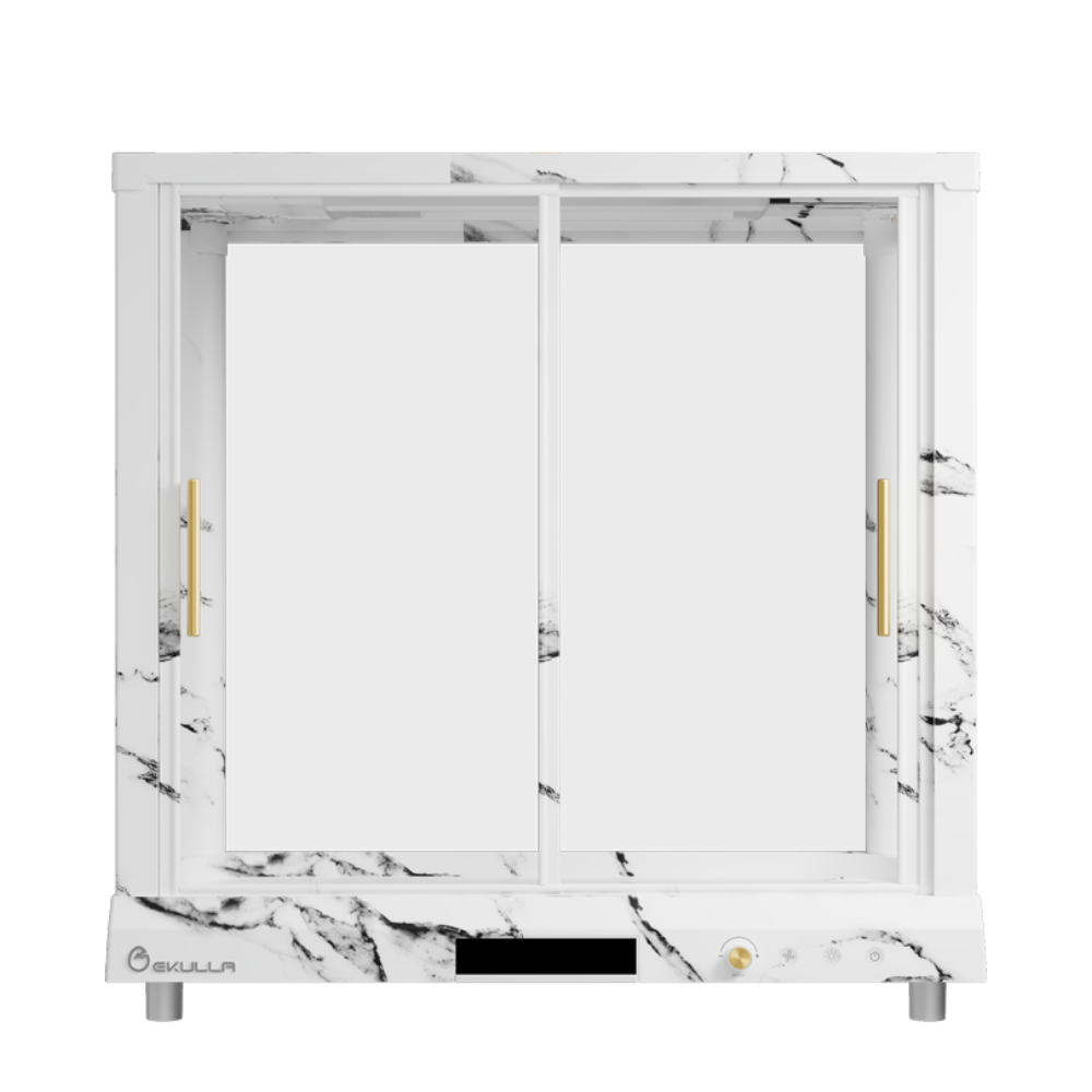 EKULLA Omni Tank | All-in-One Enclosure: Marble Finish - City Pet 1-Max