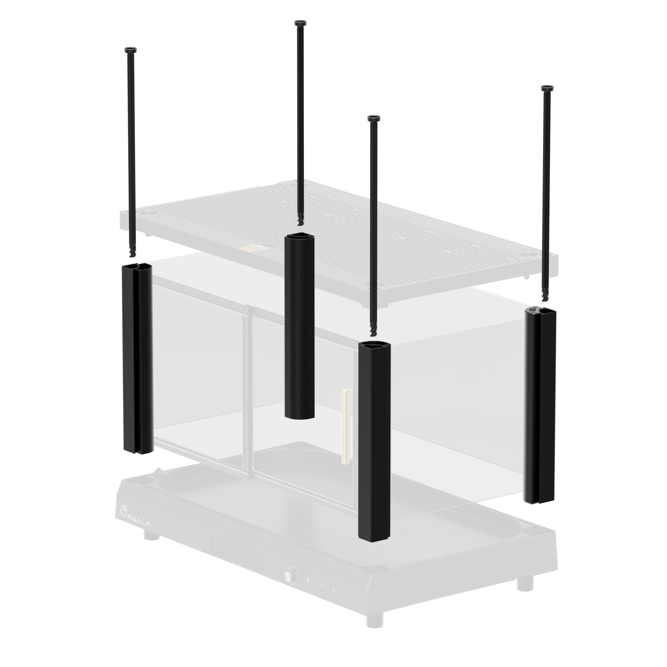 Ekulla pillars connecting effect