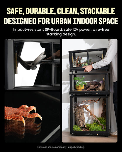 Ekulla Omni Tank | All-in-One Enclosure: City Pet - Series（PLUS）