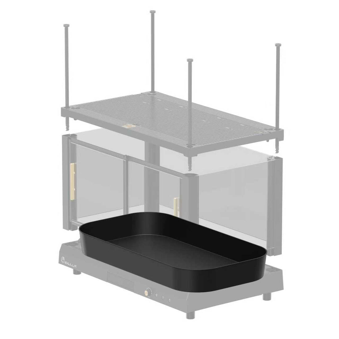 Tray (2"H) - EKULLA Omni Tank | All-in-One Enclosure Accessories