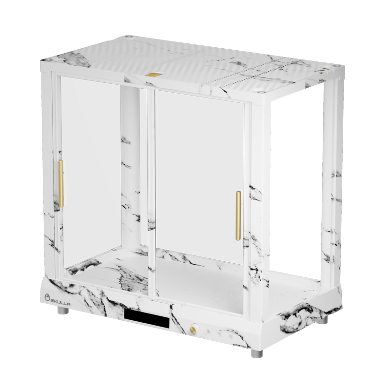 ekulla cp1-max Marble snake reptile enclosures tank left